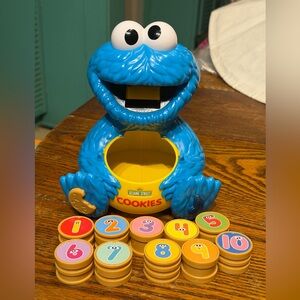 Sesame Street Cookie Monster Number Stacker